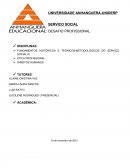 FUNDAMENTOS HISTÓRICOS E TEÓRICOS-METODOLÓGICOS DO SERVIÇO SOCIAL III 	ÉTICA PROFISSIONAL 	DIREITOS HUMANOS