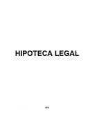Hipoteca Legal Medidas Assecutorias
