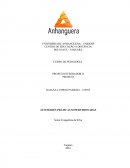 PROJETO INTEGRADOR II PROJETO ATIVIDADES PRÁTICAS SUPERVISIONADAS