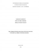 RELATÓRIO DE PESQUISA REALIZADA EM ESCOLA DE NÍVEL FUNDAMENTAL SOBRE O ENSINO DE FILOSOFIA