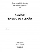 Mecânica dos Sólidos: Ensaio de Flexão