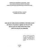 Artigo Análise de Viabilidade Econômica - Estrutura de Verticalização de Armazém