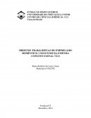 DIREITOS TRABALHISTAS DO EMPREGADO DOMÉSTICO: UM ESTUDO DA EMENDA CONSTITUCIONAL