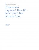 Fichamento Capitulo 2 Bê a Bá da Acústica