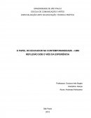 O papel do educador na contemporaneidade - uma reflexão sob o viés da experiência