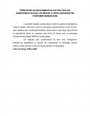 PRINCIPAIS ACONTECIMENTOS DA POLITICA DE ASSISTENCIA SOCIAL NO BRASIL E SEUS DESAFIOS NA CONTEMPORANIEDADE