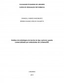 Análise Microbiológica de Cachorro Quente Comercializados nas Proximidades de uma Faculdade no Município de LinharesES.