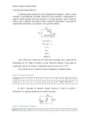 RESULTADOS E DISCUSSÃO CAPACITOR EM REGIME DC E AC