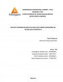 PROJETO INTERDISCIPLINAR APLICADO AOS CURSOS SUPERIORES DE TECNOLOGIA (PROINTER II)