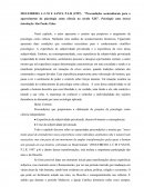 Precondições Socioculturais Para o Aparecimento da Psicologia como Ciência no Século XIX