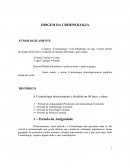 ORIGEM DA CRIMINOLOGIA: ETMOLOGICAMENTE