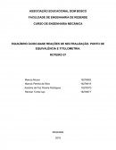 EQUILÍBRIO ÁCIDO-BASE REAÇÕES DE NEUTRALIZAÇÃO. PONTO DE EQUIVALÊNCIA E TITULOMETRIA.