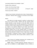 Relatorio de aula constitucionalismo