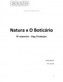 Natura x Boticário