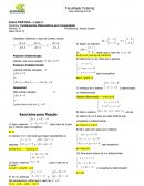 Disciplina: Fundamentos Matemáticos para Computação