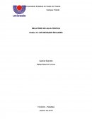 RELATÓRIO DE AULA PRÁTICA: DIFUSIVIDADE EM GASES