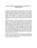 Resenha “Racismo no Brasil: tentativas de disfarce de uma violência explícita”