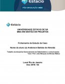 Trabalho da disciplina Gerenciamento de Stakeholders e Comunicações