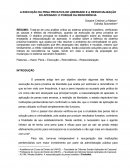 A EXECUÇÃO DA PENA PRIVATIVA DE LIBERDADE E A RESSOCIALIZAÇÃO DO APENADO: O PORQUÊ DA REINCIDÊNCIA