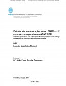 Estudo de Comparação entre EN199x-1-2 Com as Correspondentes ABNT NBR