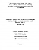 CONDIÇÕES DE EQUILÍBRIO DE UM MÓVEL SOBRE UMA RAMPA – FUNÇÃO DO PLANO INCLINADO COMO MÁQUINA SIMPLES