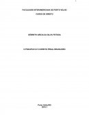 O PSICOPATA E O DIREITO PENAL BRASILEIRO