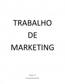 TRABALHO DE MARKETING