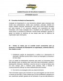 ADMINISTRAÇÃO DE RECURSOS HUMANOS II