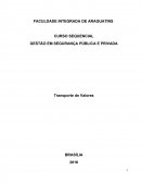 GESTÃO EM SEGURANÇA PÚBLICA E PRIVADA: Transporte de Valores