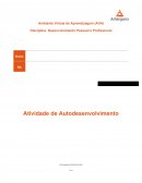 Atividade de Autodesenvolvimento