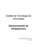 Gerenciamento de infraestrutura