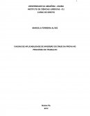 CAUSAS DE APLICABILIDADE DE INVERSÃO DO ÔNUS DA PROVA NO PROCESSO DO TRABALHO