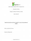 Gestão Ambiental II PROJETO DE SISTEMA DE GESTÃO AMBIENTAL PARA UM ESCRITÓRIO SO SEBRAE