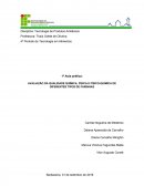 AVALIAÇÃO DA QUALIDADE QUÍMICA, FÍSICA E FÍSICO-QUÍMICA DE DIFERENTES TIPOS DE FARINHAS