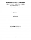 Relatório Fisica Experimental