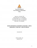 Desafio Profisional MATEMÁTICA FINANCEIRA – DIREITO EMPRESARIAL E TRIBUTÁRIO – DIREITOS HUMANOS