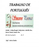 Trabalho de português