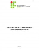 Trabalho Arquitetura de Computadores