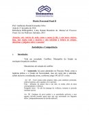 Direito Processual Penal II - Competência Criminal