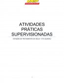 ATIVIDADES PRÁTICAS SUPERVISIONADAS ESTAÇÃO DE TRATAMENTO DE ÁGUA