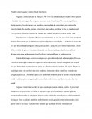 Paralelo entre Auguste Comte e Emile Durkheim