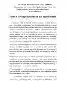 Teoria e clínica psicanalítica e sua especificidade