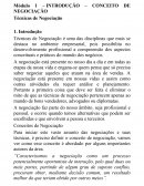 INTRODUÇÃO – CONCEITO DE NEGOCIAÇÃO