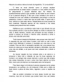 Resumo Texto Santo Agostinho