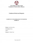 Casamento negócio jurídico ou contrato