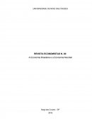 REVISTA ECONOMISTAS N. 20: A Economia Brasileira e a Economia Mundial