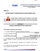 Estrutura e legislação da Educação