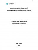 Planejamento Estratégico - Estudo de caso Natura