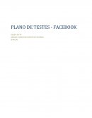 Casos de Teste Facebook