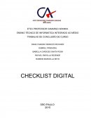 TCC Checklist Digital
